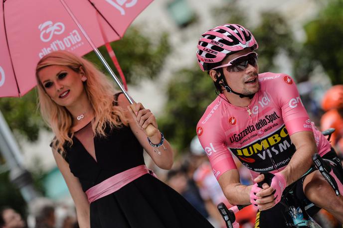 Primož Roglič Giro 2019 | Primož Roglič bo 6. maja začel svoj pohod proti rožnati majici. Pri tem mu bosta pomagala tudi novinca v ekipi Jumbo-Visma Wilco Kelderman in Jan Tratnik. | Foto Guliverimage