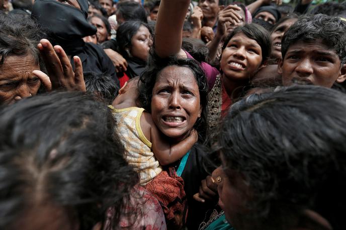 begunci v Bangladešu Mjanmar | Foto Reuters