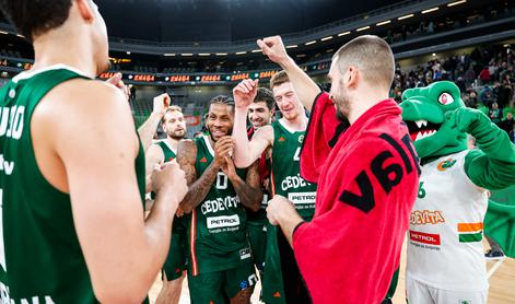 Cedevita Olimpija suvereno prek razglašenih Nemcev