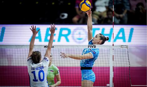 Kako so Slovenke v petih nizih izgubile s Čehinjami