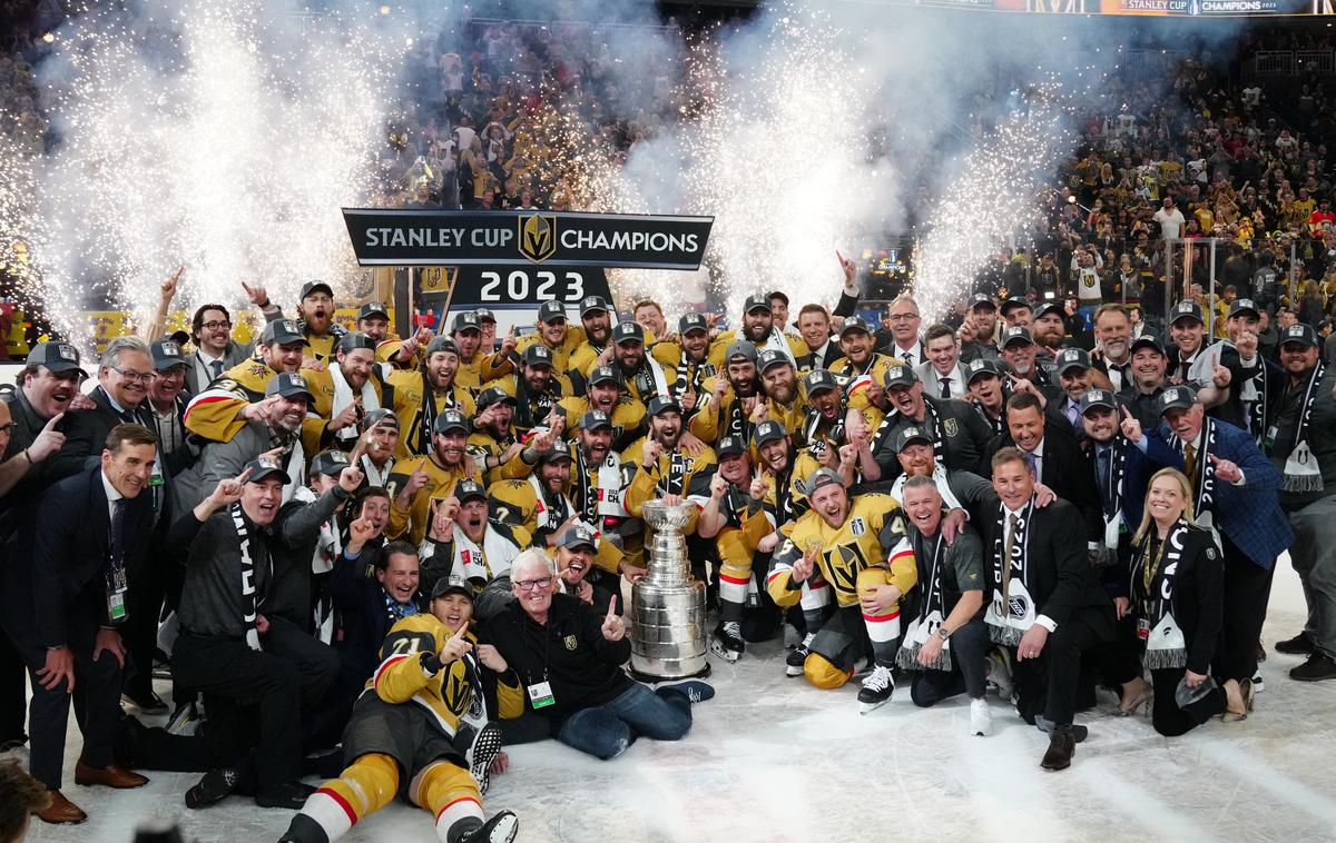 Vegas Golden Knights | Naslov prvaka so osvojili v šestem letu obstoja kluba.  | Foto Reuters