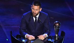 Presenečenje v Milanu. Messi je najboljši igralec leta 2019!
