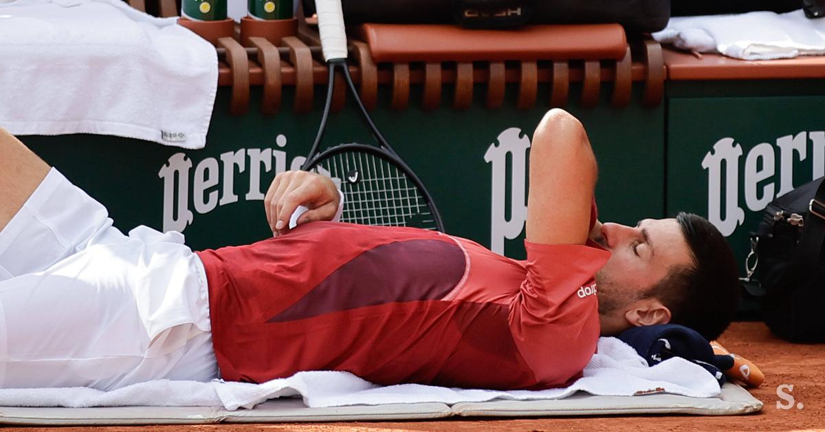 Novak Djokovic se retire de Roland-Garros #vidéo