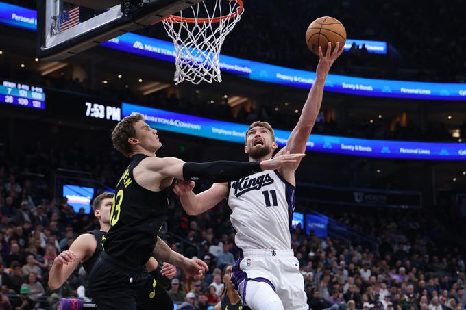 Domantas Sabonis se je izkazal v Salt Lake Cityju. | Foto: Reuters