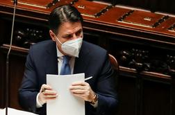 Vladna kriza v Italiji: Conte preživel prvo glasovanje o zaupnici