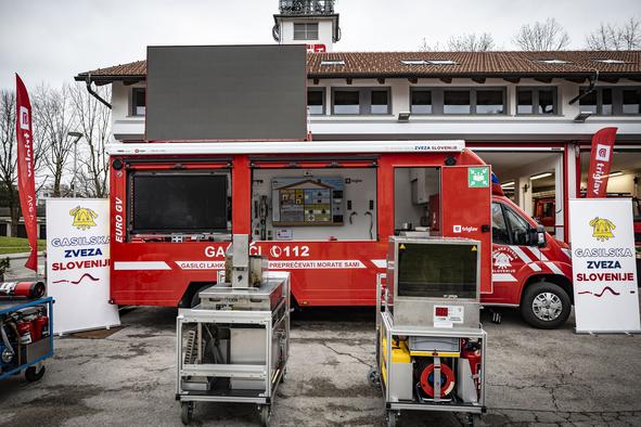 Slovenska gasilska inovacija: Nič podobnega ne obstaja v Evropi