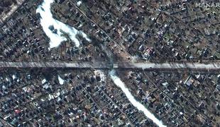 Satelitski posnetki razkrivajo razsežnosti uničenja v Ukrajini #foto #video