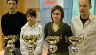 Tadeja Sodec in Aleš Borčnik balinarja leta