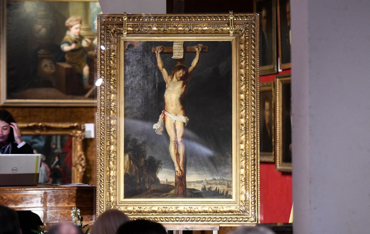 Jezusa Kristusa na križu, Christ on the Cross, Peter Paul Rubens | Čeprav je Rubens veliko del ustvaril za cerkve, je bila slika verjetno ustvarjena za zasebnega zbiralca. | Foto Profimedia