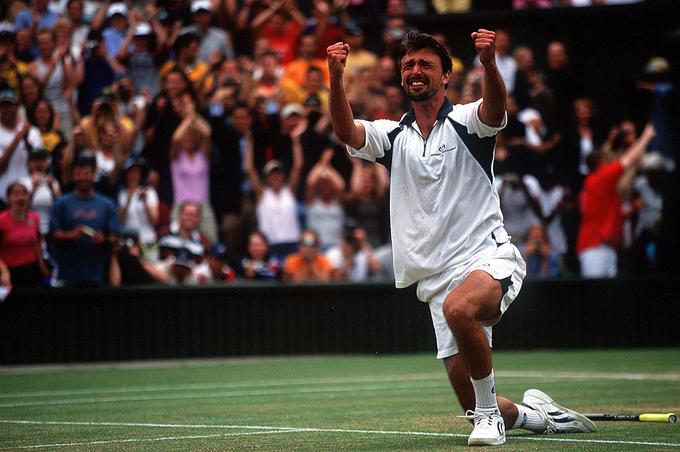 Goran Ivanišević je svoj edini turnir za grand slam dobil leta 2001 v Wimbledonu. | Foto: Guliverimage/Getty Images