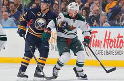 Detroit ugnal podprvake, Pominville zadel za zmago Minnesote