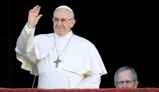 Papež tudi na štefanovo poziva k odpuščanju in spravi