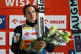 Domen Prevc po skoraj devetih letih spet v rumenem: Morda je videti samoumevno #video