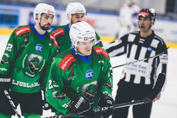 IceHL: HK SŽ Olimpija - VSV Beljak | Olimpija proti Beljaku zdaj zaostaja z 1:3 v zmagah. | Foto Grega Valančič/Sportida
