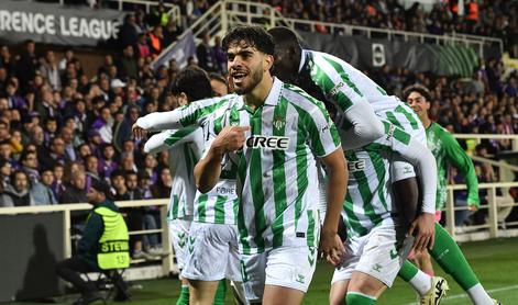 Betis po podaljšku do zgodovinskega dosežka, v finalu bo izzval Chelsea