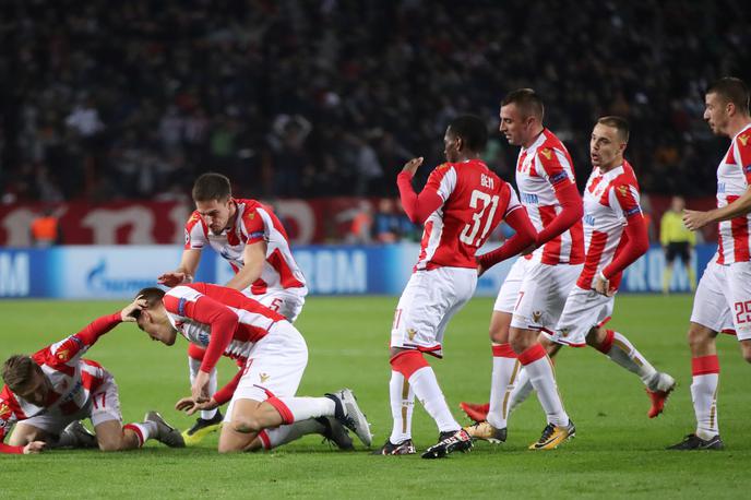 Crvena zvezda | Nogometaši beograjske Crvene zvezde so prvič v zadnjih 12 letih ubranili naslov državnega prvaka Srbije.  | Foto Reuters