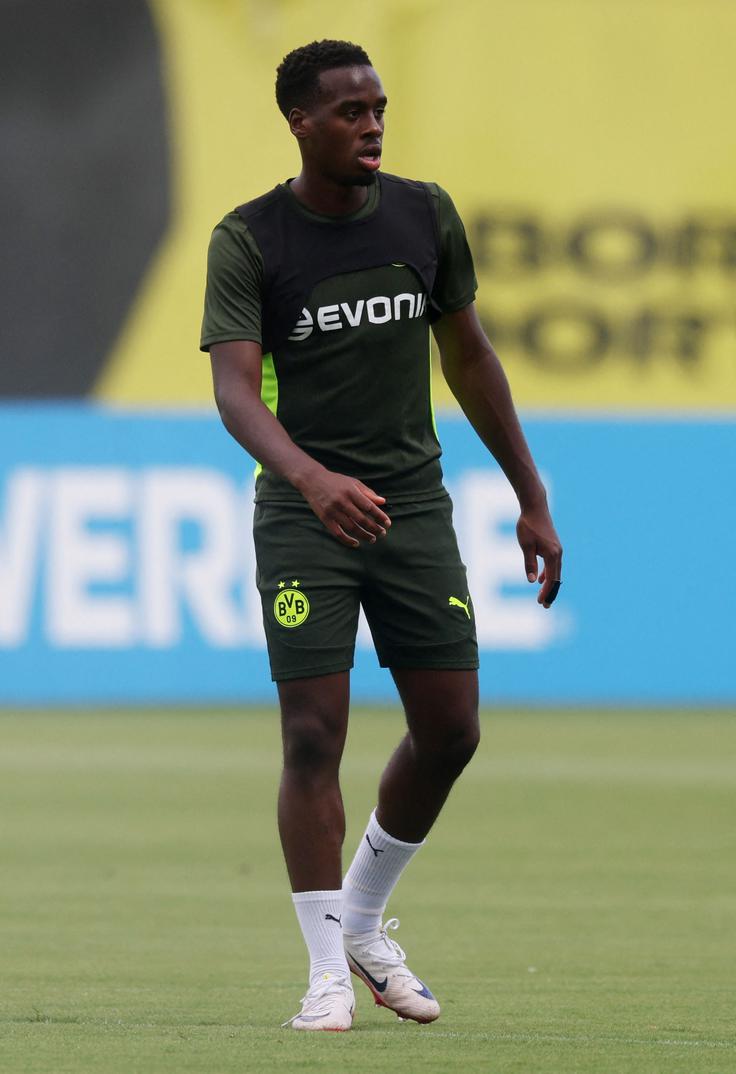 Jamie Gittens nastop z Borussio na klubske SP. | Foto: Reuters
