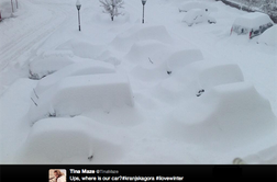 Tina Maze kida sneg v Kranjski Gori (foto)