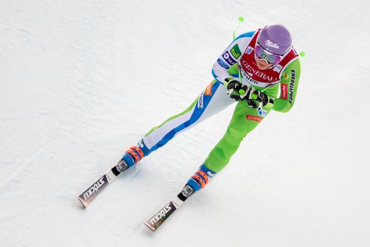 Ilka Štuhec je po vrnitvi po poškodbi že vknjižila dve zmagi. | Foto: Sportida
