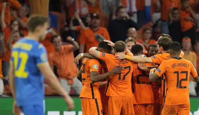 Nizozemci so v 59. minuti povedli z 2:0. | Foto: Reuters