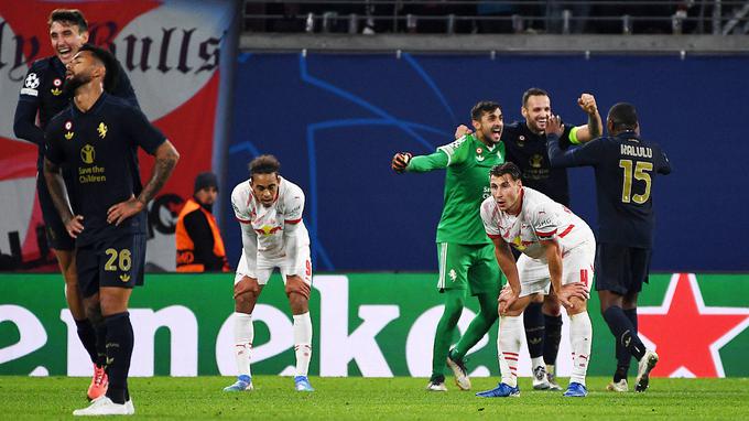 Veselje Juventusa po veličastni zmagi v Leipzigu. | Foto: Guliverimage