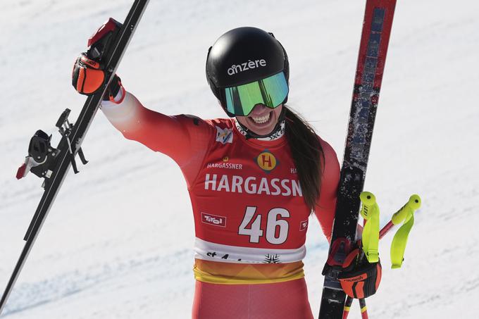 Malorie Blanc se je senzacionalno prebila na drugo mesto. | Foto: Guliverimage