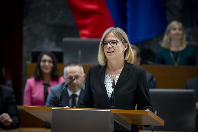 Sanja Ajanović Hovnik je po informacijah časnika Dnevnik kandidatka za začasno vodenje ministrstva za notranje zadeve. | Foto: Ana Kovač