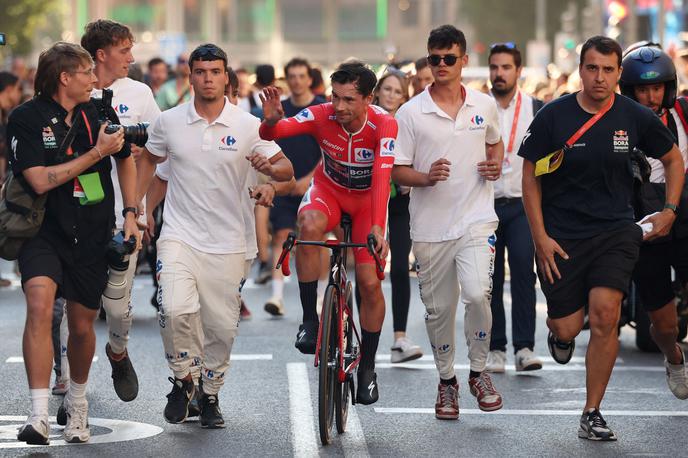 Primož Roglič, Vuelta 2024 | "Slovenija se sploh ne zaveda, kaj imamo zdaj s Pogačarjem in Rogličem. To je res fenomen." | Foto Reuters