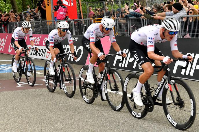 Tadej Pogačar, Giro 2024 | Tadej Pogačar je svoj prvi Giro odprl s tretjim mestom. | Foto Reuters