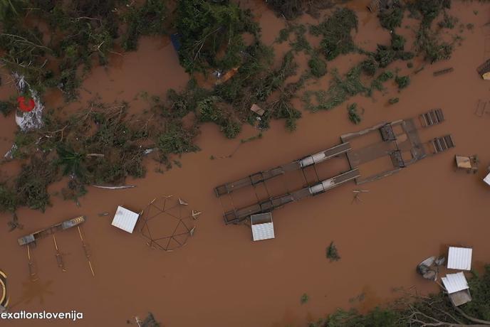 Ste videli, kako je orkan Fiona uničil poligone Exatlona? #video