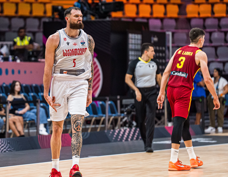 EuroBasket Gruzija Španija | Foto: FIBA