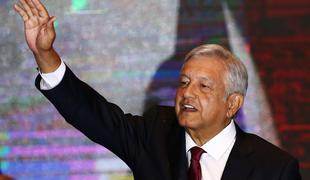 Na volitvah v Mehiki zmagal levi populist Lopez Obrador