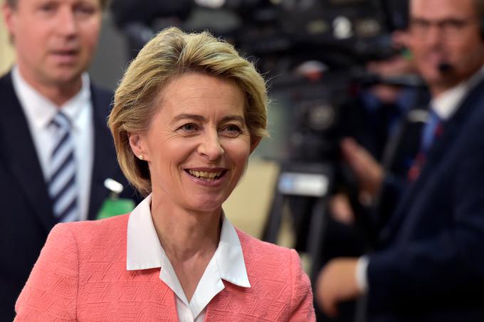 Nemška ministrica za obrambo Ursula von der Leyen je kandidatka za novo predsednico Evropske komisije. | Foto: Reuters