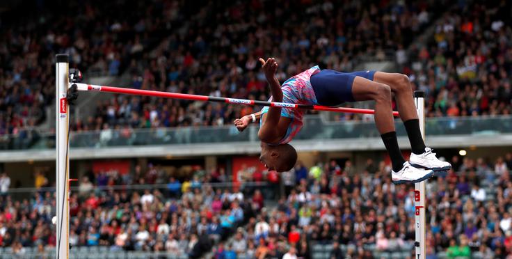 Mutaz Essa Barshim je preskočil 240 centimetrov. | Foto: Reuters