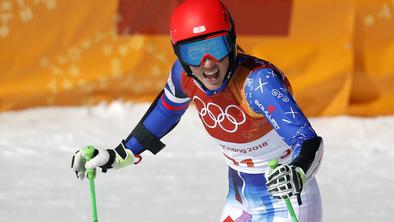 Smola zlate Vlhove, zaradi poškodbe zapušča olimpijske igre