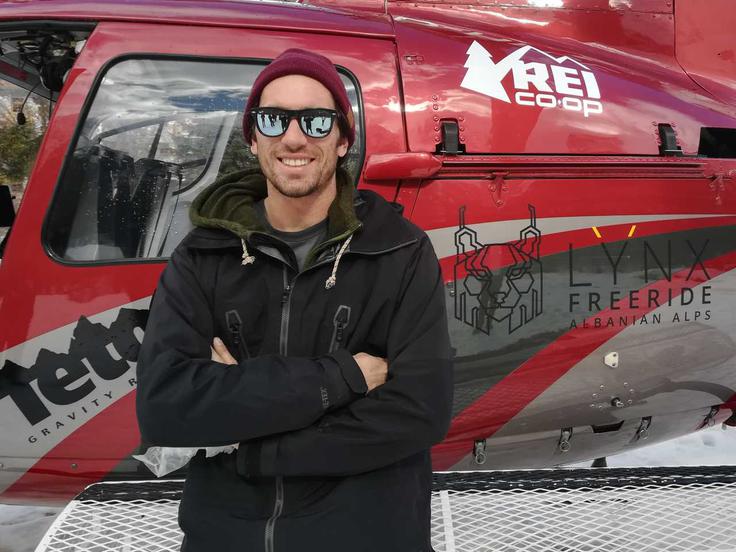 Zalokar skupaj s Sebastianom Fleissom, bratom nekdanje hrvaške smučarke Nike Fleiss, izvaja heliskiing v Albaniji. | Foto: www.heliskialbania.com