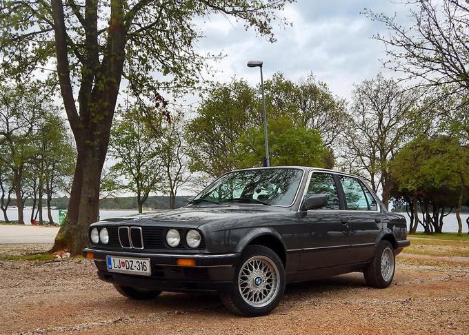 BMW, ki ga ima Rok Berlič v lasti že devet let. | Foto: osebni arhiv/Lana Kokl