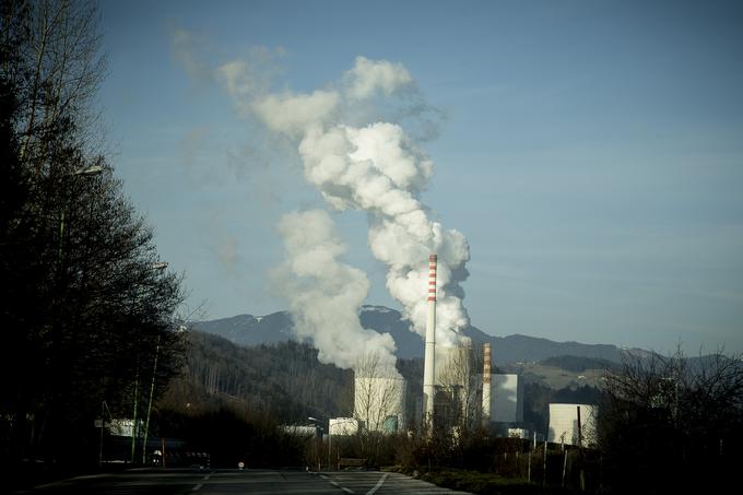 Termoelektrarna Šoštanj Velenje Teš6 teš rdeča luč premogovnik | Foto: Ana Kovač