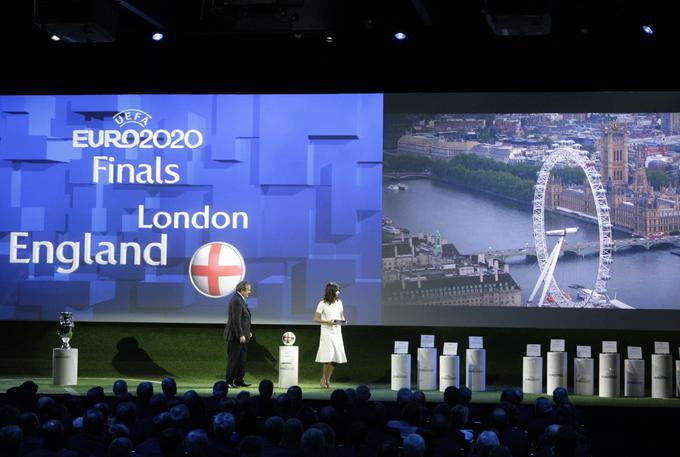 Londonski Wembley bo gostil sklepno dejanje EP 2020. | Foto: Reuters