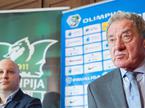 Marko Nikolić in Milan Mandarić Olimpija