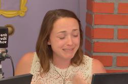 Voditeljica Anja H. Ramšak se je s solzami v očeh poslovila