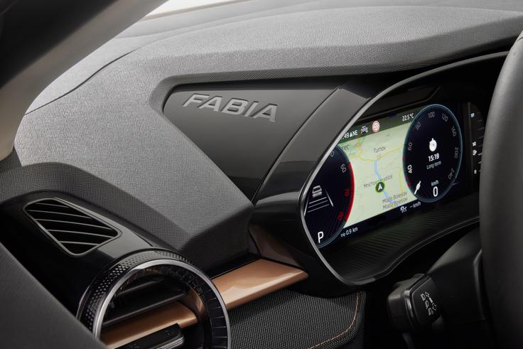 Novost za fabio so digitalni merilniki. | Foto: Škoda