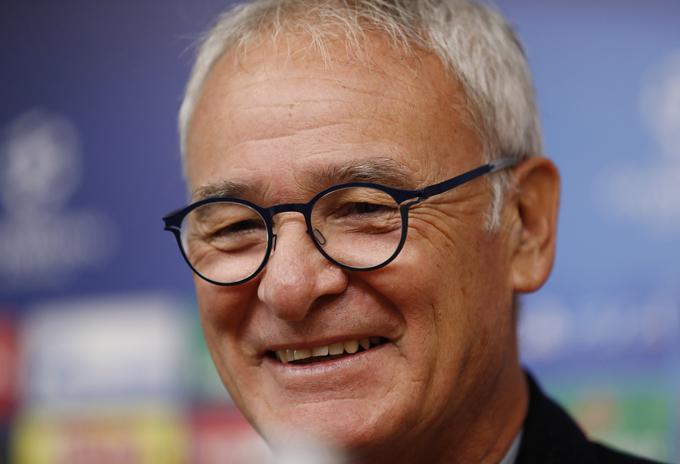Claudio Ranieri je leta 2016 Leicester City popeljal do naslova angleškega prvaka. | Foto: Reuters