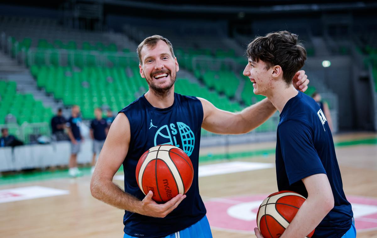 slovenska košarkarska reprezentanca, Zoran Dragić, Mark Padjen | Zoran Dragić ni več del izbrane vrste. | Foto Aleš Fevžer