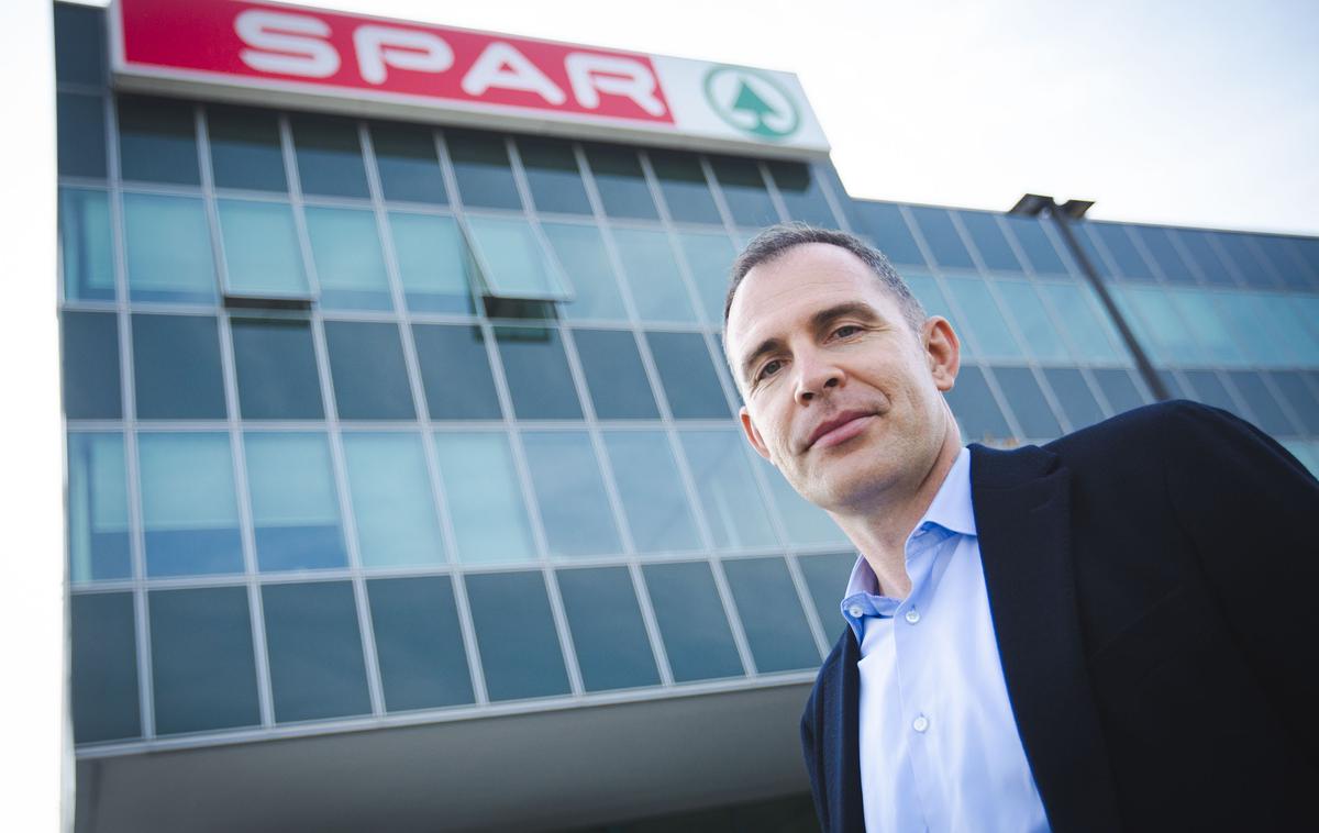 David Kovačič, SPAR Slovenija. | Naloga Davida Kovačiča bo ohranjati nacionalno samostojnost ob hkratnem izkoriščanju sinergij na področju logistike in drugih organizacijskih struktur. | Foto Bojan Puhek