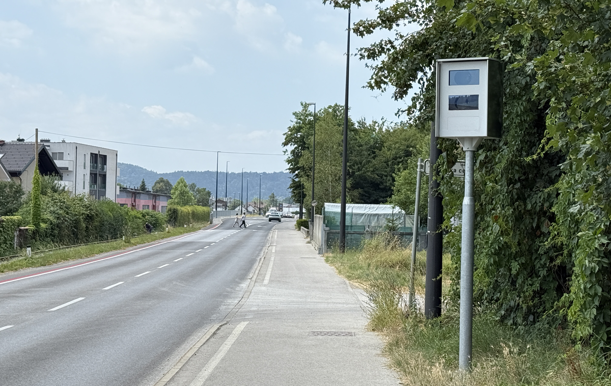 radar Zalog | Foto Gregor Pavšič