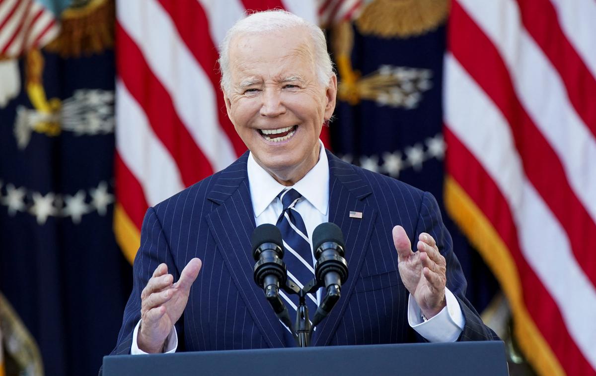 Joe Biden, ameriški predsednik | Foto Reuters