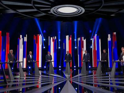 Vmešavanja tujine v volitve zaznamovalo tudi sklepno soočenje na Televiziji Slovenija