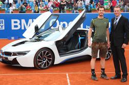 Andy Murray zmagal v Münchnu, njegova nagrada tudi novi BMW i8