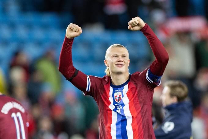 Bo Erling Haaland še tretjič zapored najboljši strelec skupinskega dela lige narodov? O tem se bo marsikaj odločalo prav 14. novembra v Ljubljani. | Foto: Guliverimage